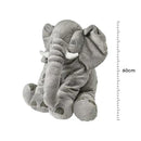 Almofada Elefante de Pelúcia 60 cm Antialérgica para Bebê
