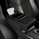 Apoio de Braço em Couro Automotivo com Armazenamento Multiuso