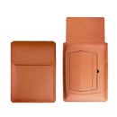 Bolsa Multiuso para Macbook de Couro com Suporte de Mouse