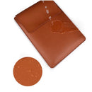 Bolsa Multiuso para Macbook de Couro com Suporte de Mouse