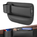 Bolsa Organizadora de Couro para Carro com Suporte