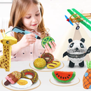 Caneta de Impressão 3D com Tela LCD e Filamento Incluso