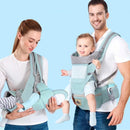 Canguru Ergonômico para Bebês C/ Bolsa e Porta Mamadeira - BabyComfort