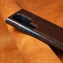 Capa Samsung de Couro Clássico Premium