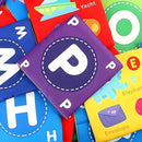 Cartões Infantis Educacionais para Desenvolvimento Cognitivo e Linguístico