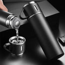 Conjunto Garrafa Térmica Inox com 3 Canecas