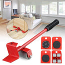 Kit 5 Peças de Ferramenta Movedora e Levantador de Móveis