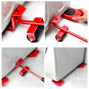 Kit 5 Peças de Ferramenta Movedora e Levantador de Móveis