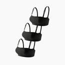 Kit com 3 Sutiãs de Amamentação sem Bojo Canelados com Nervuras Macias