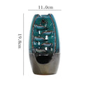 Suporte de Incenso Cascata de Cerâmica + Brinde