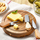 Tábua para Frios em Bambu com Utensílios + Aerador para Vinhos