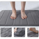 Tapete de Banheiro Absorvente Antiderrapante de Secagem Rápida